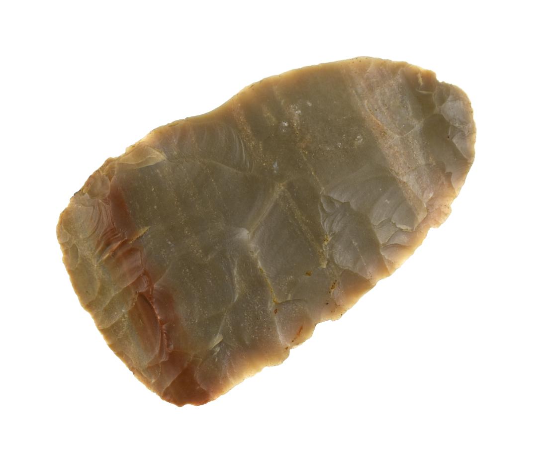 2-9/16" PreForm Blade: Carter Cave flint example from Kentucky. Translucent and nicely made.