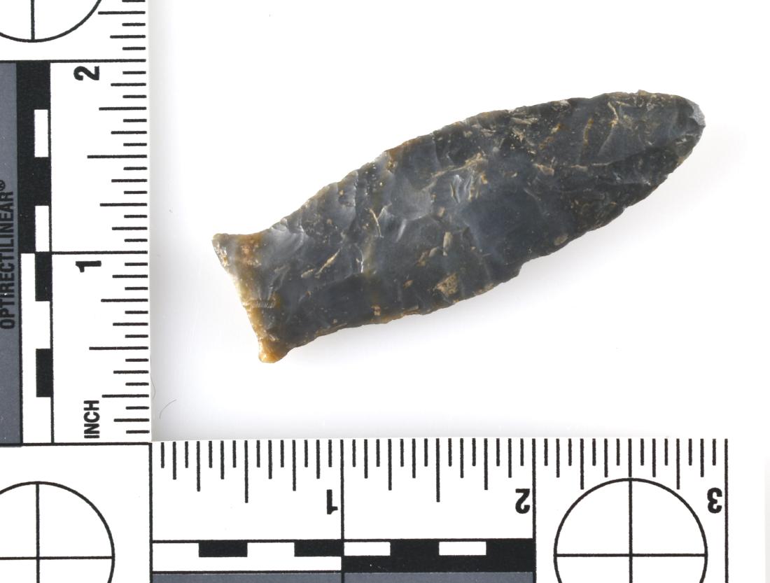 2-5/8" Beaver Lake: Excellent example in Sonora Flint from Kentucky. Ex - Rohrer Collection.
