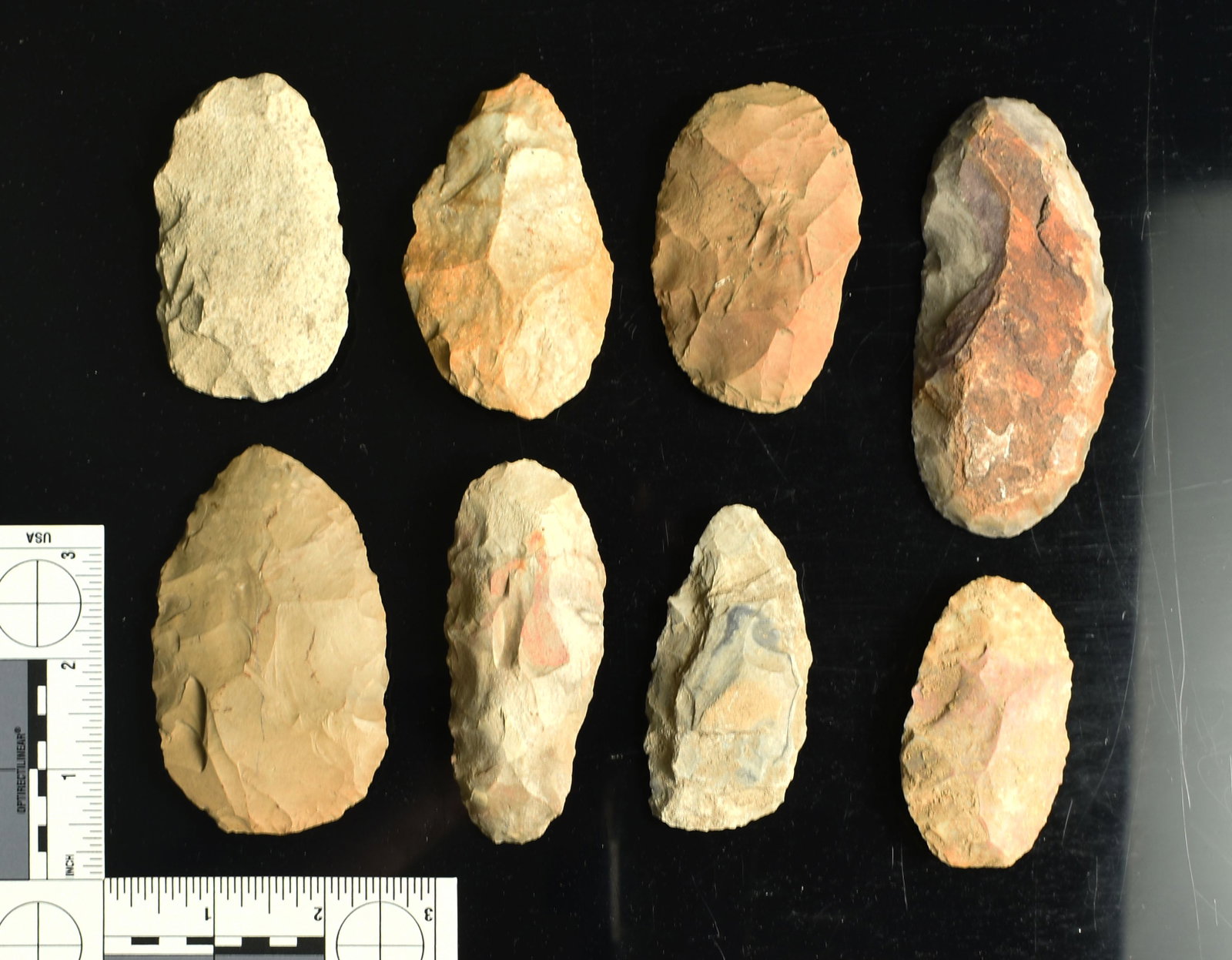 Lot of Flint Celts/Blades: Assortment of materials and examples. KY/OH.