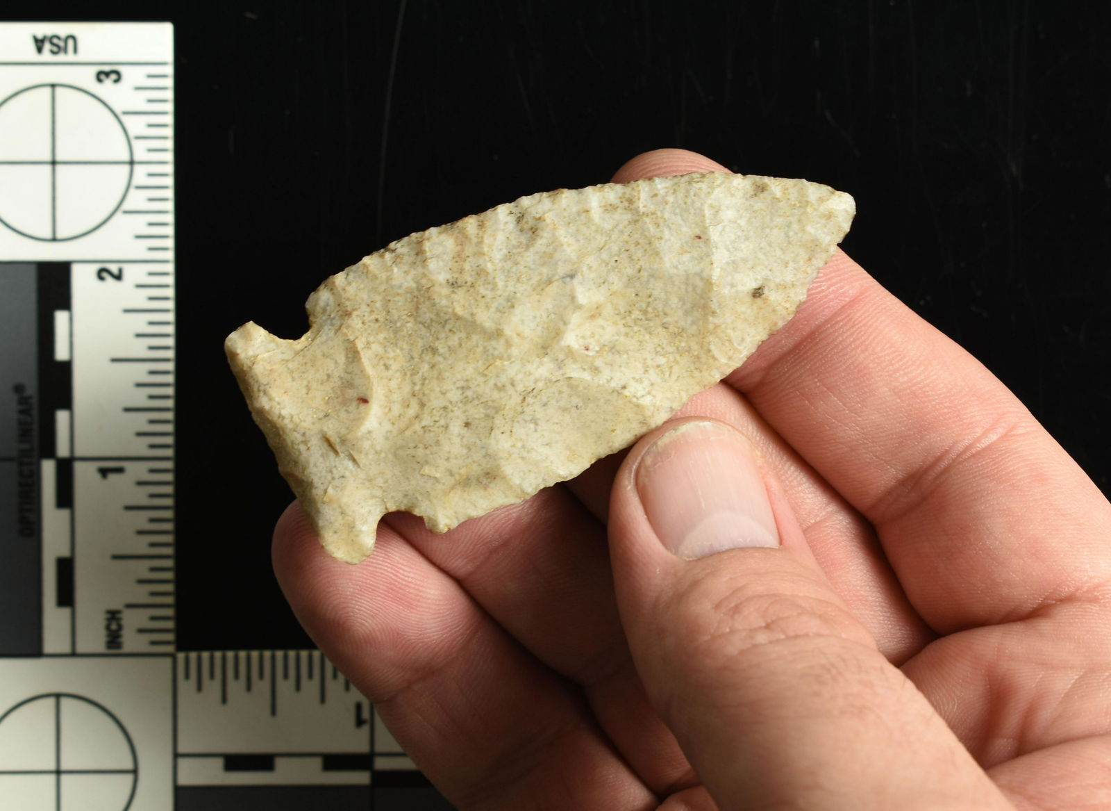 2-7/8" Big Sandy: Fossil chert example from Madison Co., Kentucky. Ex Kelly Zimmerman, Swarey Estate Collection.