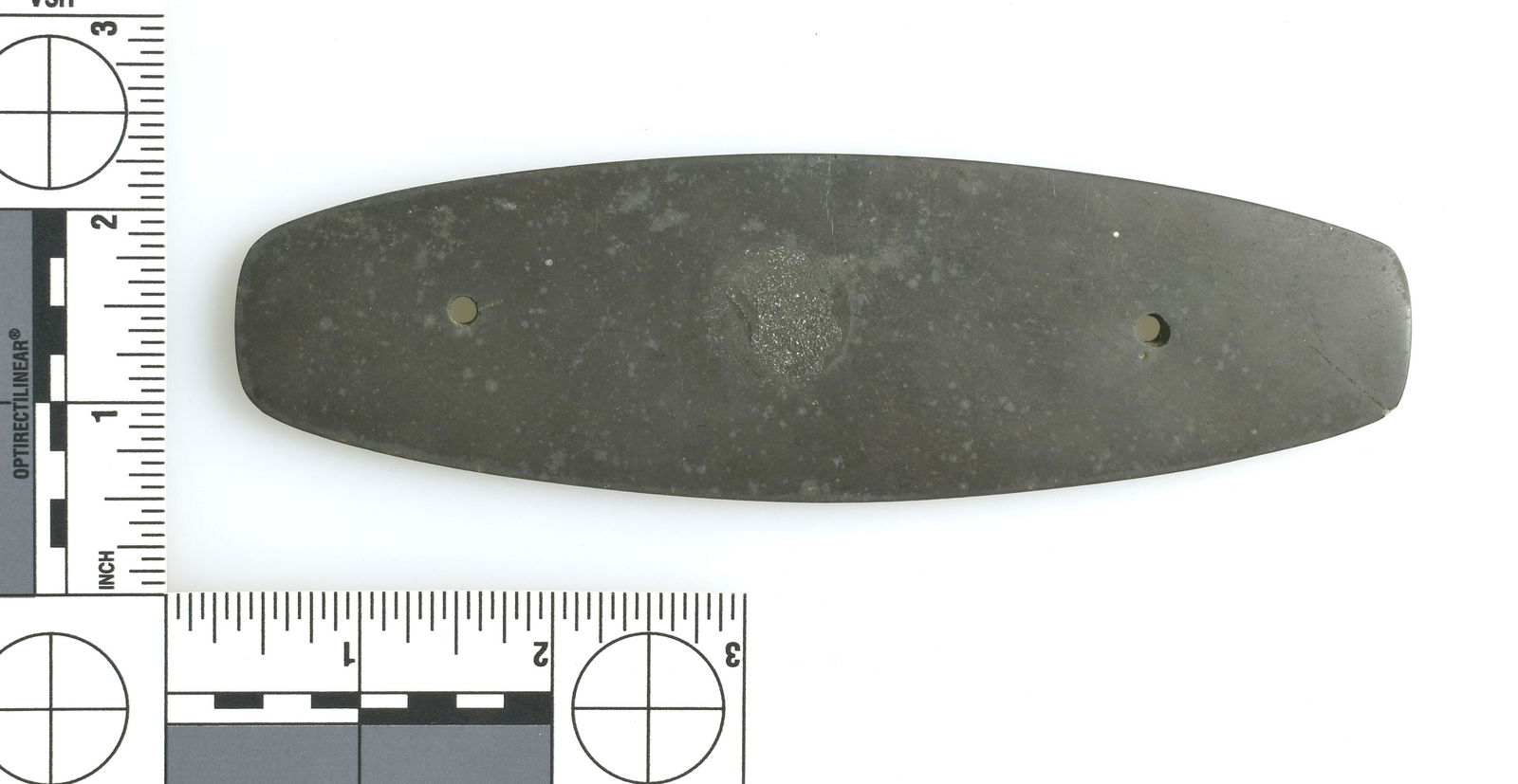 6-1/8" Reproduction Gorget: Thin. Reproduction As-is.