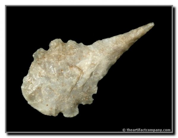 091: 1 9/16" Maljamar: Pima Co., Arizona. Ex - Phil Abbinante. Opalized Agate. Jackson COA.