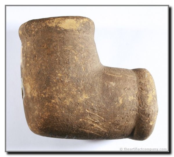 045: 3 3/4" LARGE Elbow Pipe - 2