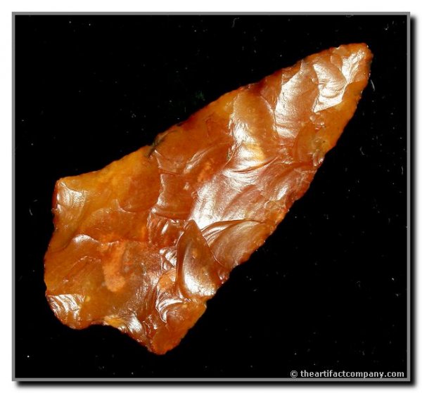 4" Morrow Mountain: Excellent river polished example from Southern Georgia in a highly translucent Coastal Plains chalcedony.