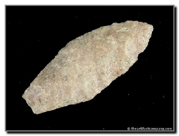 1 7/8" Alder Complex: Spanish Diggings quartzite found along West Creek in Lincoln Co., Nebraska