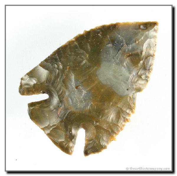2 3/4" Lost Lake: Found by Chris Brock in Clark Co., Kentucky. Made from high grade Sonora with excellent coloration. Nicely flaked.