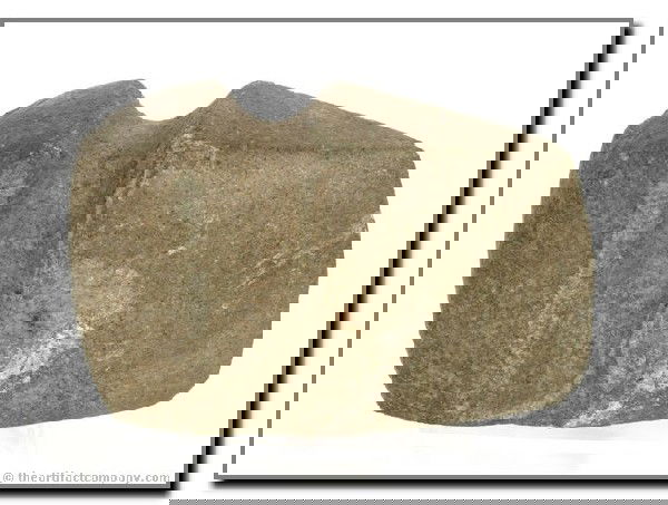 4 7/16" 3/4 Groove Iowa Axe: Well formed example from the Robert Blake Collection. Iowa. Diorite. Jackson & Davis COA's