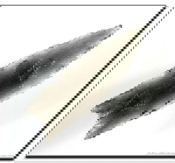 1 3/4" Humboldt: Found near the Nevada Border in Lake Co., Oregon. Obsidian.