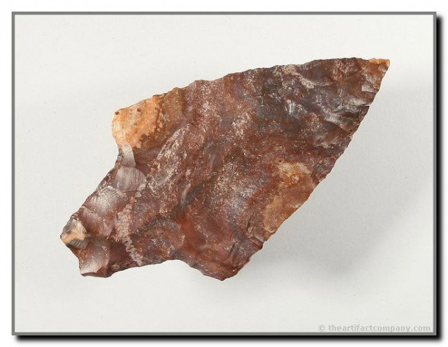 2 5/16" Dickson: Heated Burlington example from Missouri. Ex - Terry Allen Collection.