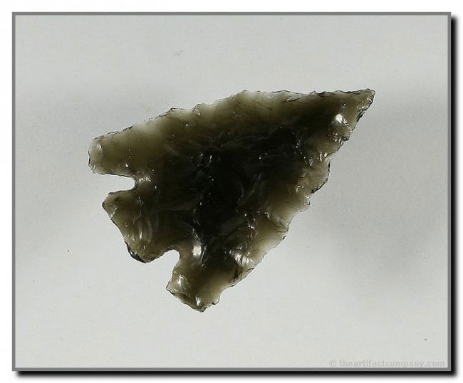 1 1/4" Eastgate: Great symmetry. Beautiful translucent green Obsidian. Harney Co., Oregon.