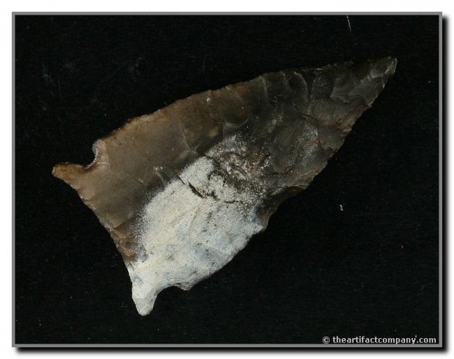 2 3/16" Fairland: Excellent patination. Georgetown Flint. Central Texas. Ex - Terry Allen Collection.