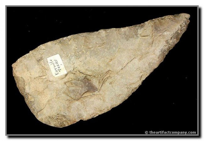 8 5/16" Kerrville Blade: MASSIVE example found outside Kerrville, Texas. Edwards Plateau Chert.