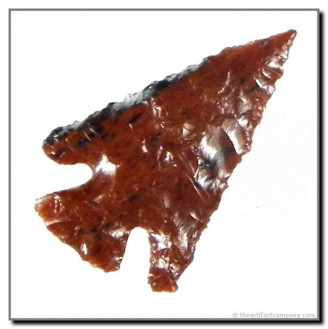 7/8" 'Gem-Quality' Red & Black Mahogany Obsidian R: World Class example in a gorgeous glossy mostly red with some black Mahogany Obsidian. Found in Oregon. Ex- Akers Collection.