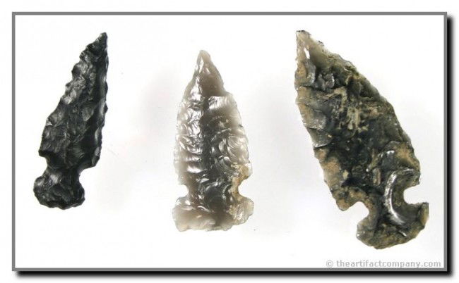 3 Tremendous Round Based Northwestern Obsidian Poi: Biggest is 2 inches and nicely translucent. All really nice. All found on the Bodle Family Ranch in Klamath Co., Oregon.