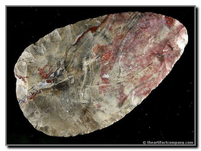 3 11/16" Adena Cache Blade - Davis & putty COA's: Truly gorgeous Nethers Flint Ridge. Found in Hardin Co., Ohio. Ex- Jack Stidham Collection. Davis and Putty COA's.