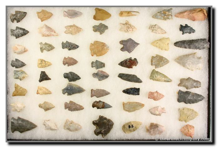 56 Piece Indiana Birdpoint Mini-Collection/Dealer: Nice assortment of little birdies from the John Miller Collection. Clay Co., Indiana.