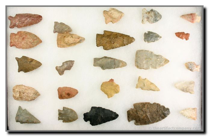 25 piece Indiana Mini-Collection/Dealer Lot: Nice group from Clay Co., Indiana. Ex - john Miller Collection. Largest 2 5/8"