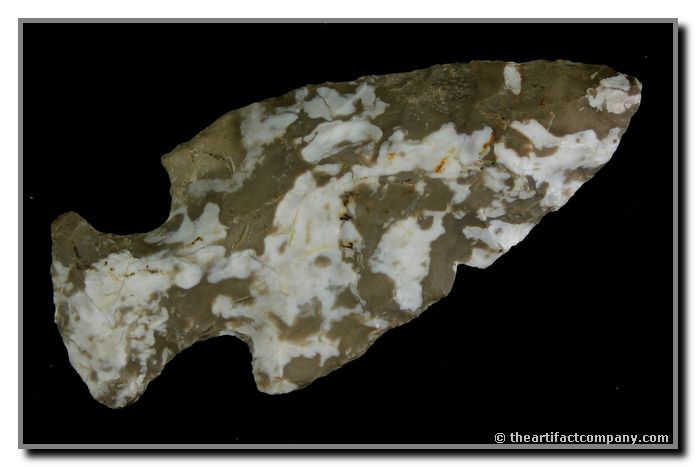 2 5/8" Motley: Color to die for. Truly a standout relic. Found by John Miller in Clay Co., Indiana.