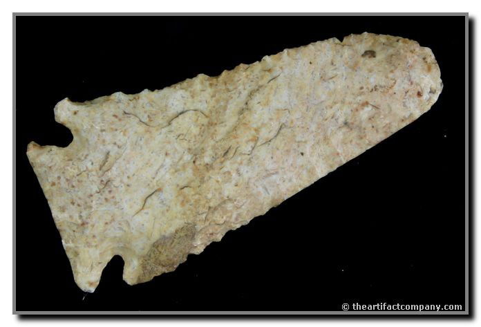 2 1/2" Pinetree: Very thin. Pretty material. Some translucency around the perimeter. Found by John Miller in Clay Co., Indiana.