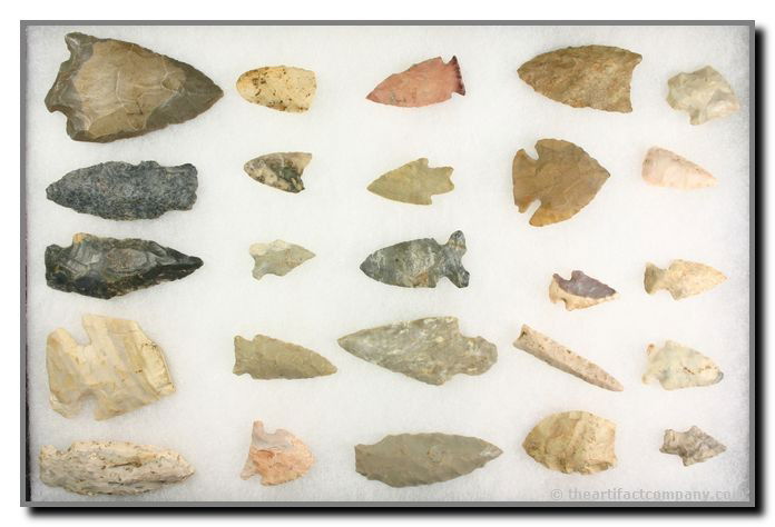 25 Piece Indiana Mini-Collection/Dealer Lot: Nice group from the John Miller Collection. Clay Co., Indiana. Largest 2 7/8"