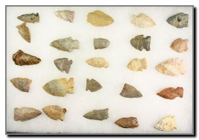 25 piece Indiana Mini-Collection/Dealer Lot: Clay Co., Indiana. Ex - John Miller Collection. Longest 2".