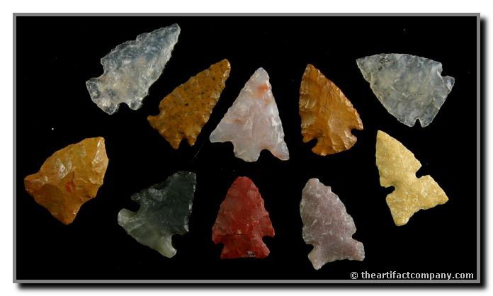10 Nebraska Gempoints: Agates and jaspers in this lot from Lincoln Co., Nebraska. Ex - George Green Collection.