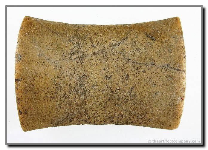 4"x2 3/4" Unfinished Hourglass Bannerstone Jacks