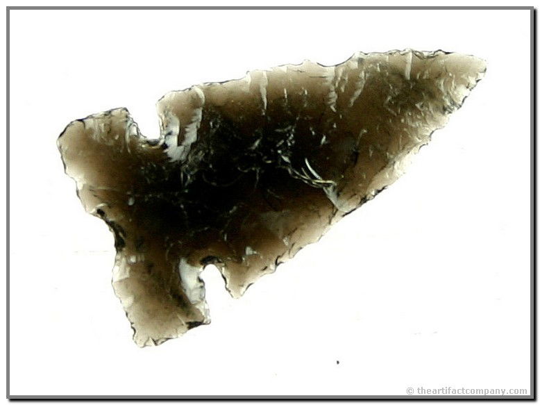 1 1/16" Desert Sierra - Jackson 'G-10' COA: Translucent and perfect. Ice Obsidian. Lake Co., Oregon. Jackson 'G-10' COA