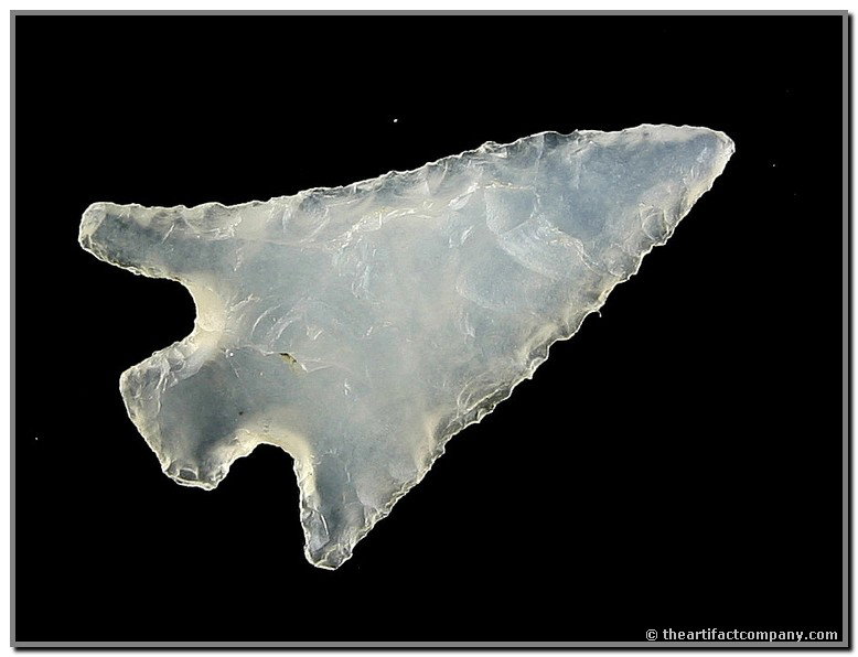 1 1/8" Columbia Plateau - Jackson COA: White translucent Opalized Agate with fire!!! Found in Washington State. Ex- Hammond Collection. Jackson COA.