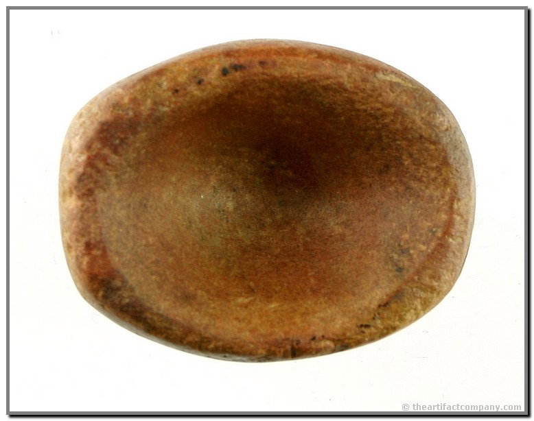 2" Quartz Boatstone - Jackson 'G-10' COA: Very pretty pinkish maroon Quartzite. Highly polished over its entirety. Perfect form and condition. Ex- Thompson Collection. Found in Tennessee. Jackson 'G-10' COA.