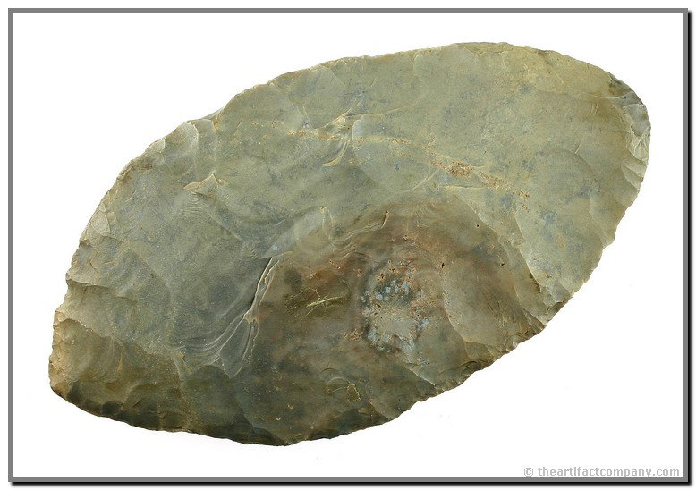 Huge 7 1/4" Cache Blade: Gorgeous hunk of Kentucky Sonora. Great piece. Old collectors label reads - 'CASH found in Caldwell Co, Kentucky' (could be Calloway Co.). "CASH" - Can you believe that? Anyway, huge and literally per
