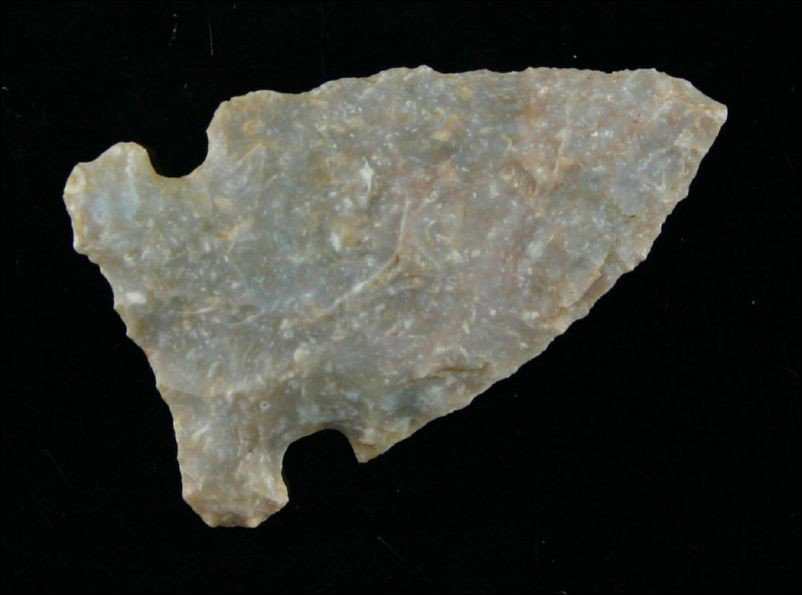 Perfect 1 3/4" Big Sandy: Perfect in every detail. Made of pretty high grade Boyle Chert. Found in Bath Co., Kentucky.