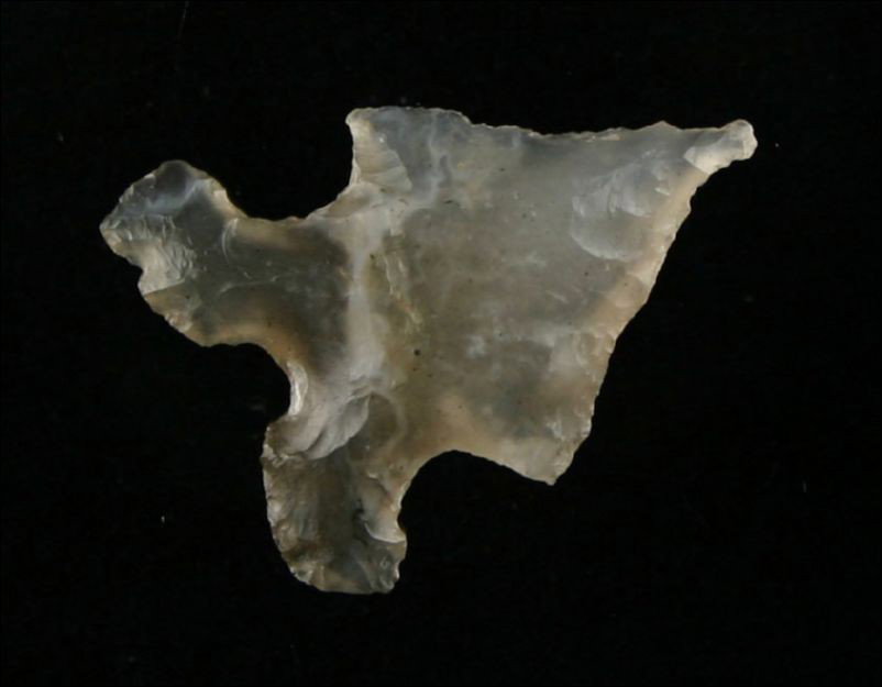 Killer 1" Moss Agate Oxbow: Completely translucent Moss Agate. Perfect form and symmetry. From an old North Dakota Collection. Ex- Bill Jackson.