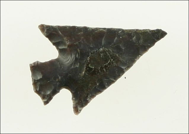 Perfect 7/8" Columbia Plateau - Jackson 'G-10' COA: Extra pretty purple jasper with great form. Ex- Floyd Hammond Collection. Yakima Co., Washiongton. Jackson 'G-10' COA.