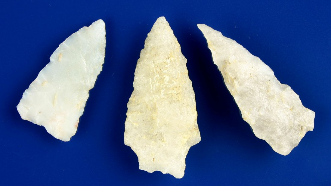 3 Terrific Translucent Quartz Points - 2