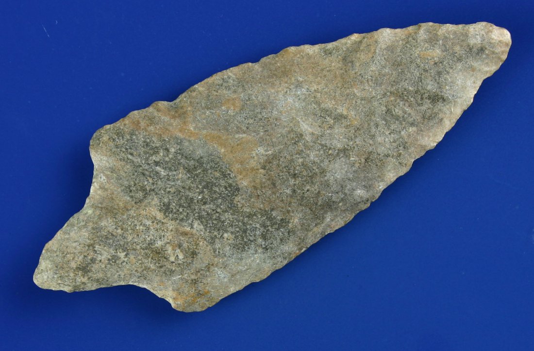 3 1/2" Gary: Found by Homer Wooley in Kay Co., Oklahoma. Excellent river polish.