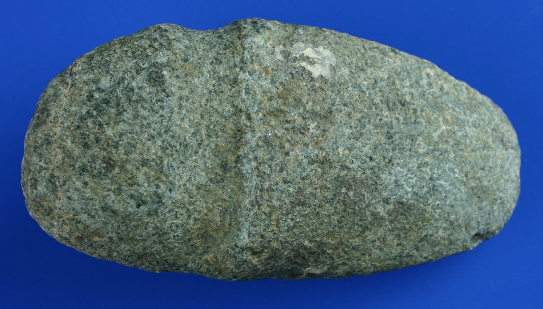 5 3/8" 3/4 Groove Axe: Granite example. Ex - Joe Daugherty Collection.