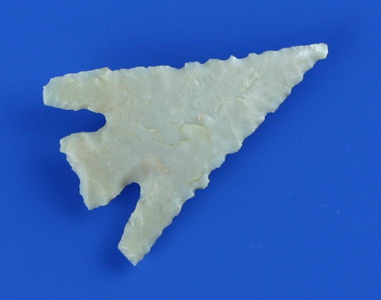 15/16" Columbia Plateau - Jackson 'G-10' COA: Translucent, thin, and literally perfect. Ex- Hammond Collection. Yakima Co., Washington. Jackson 'G-10' COA.