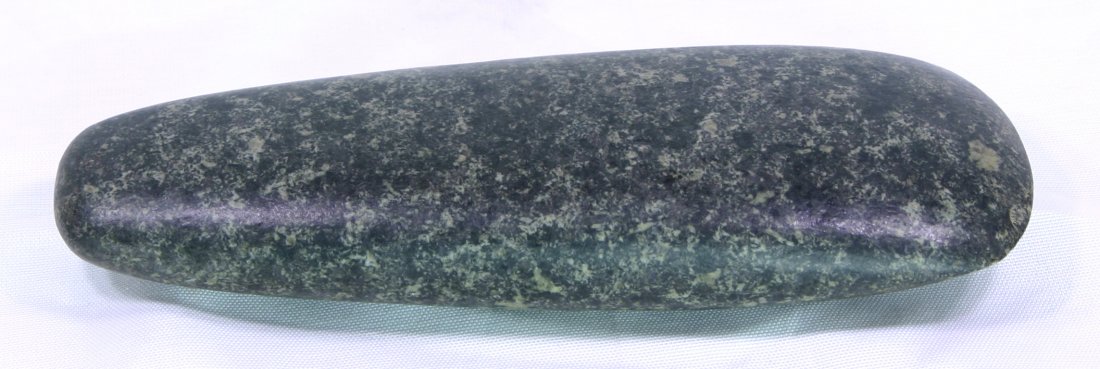 7 1/4" G-10 Museum Grade Celt: 100% surface polish with ZERO flaws! Ohio. Granite.