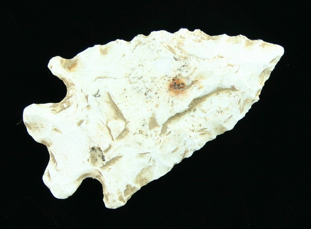 2" MacCorkle: Cream chert example from Central Kentucky. Ex - Carter Estate Collection.