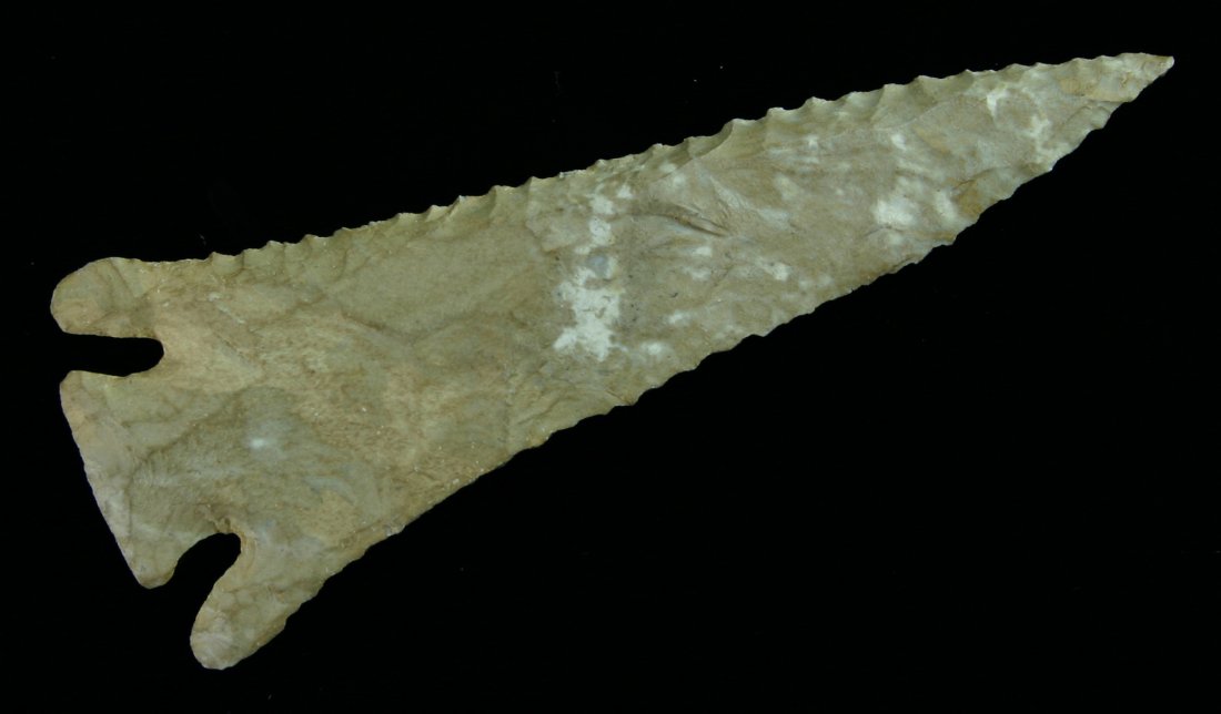 4 5/16" Lost Lake: Perfect example in Fort Payne Chert. Kentucky.