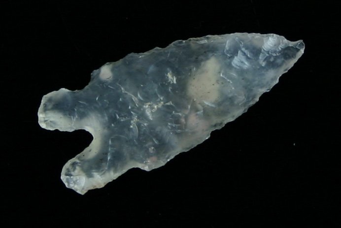 1 1/4" Opalized Agate Duncan: Found in Colorado. Completely translucent with beautiful 'fire' when held to the sunlight.