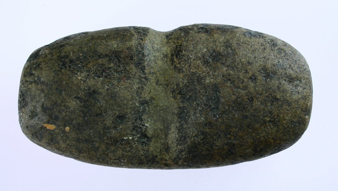 6 1/4" Maul: Double ended example with groove. Granite.