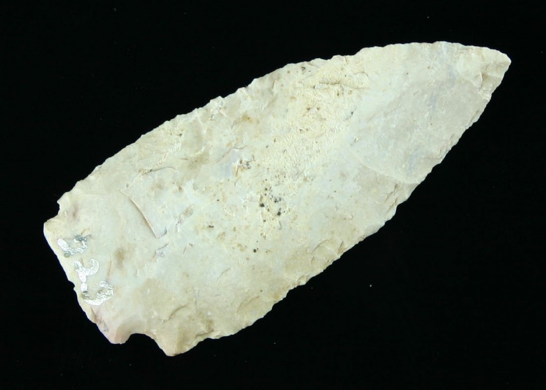 2 1/2" Archaic Knife: Cream fossil chert example from Ohio.