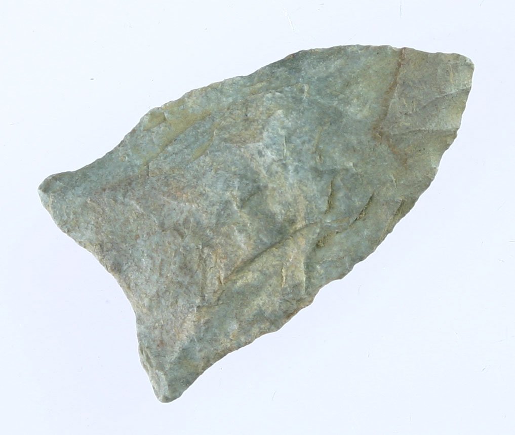 1 13/16" San Patrice: Found in 1963. Ex - Snyder Collection. TX/LA type. Gray Chert.