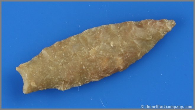 2 1/2" Hoxie: Translucent Edwards Plateau Chert. Central Texas Estate Find.