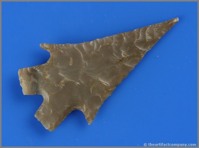 2 3/4" Montell: Edwards Plateau Chert example from Central Texas. Killer! Perfect Points.