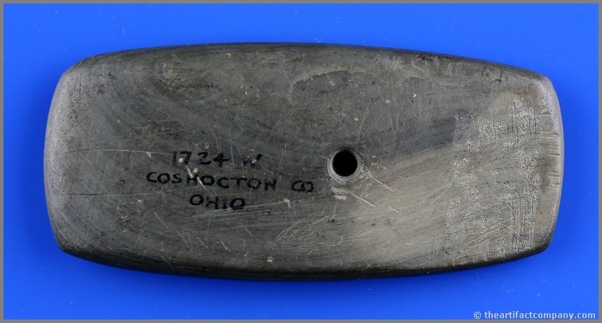 4" Pendant - Ex Wehrle: Coshocton Co., Ohio example formerly of the Augustin Wehrle Collection (1724W). Ex - Root Collection. Includes Root Documentation.
