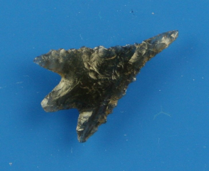 15/16" Gunther: Super nice example in banded obsidian from Northern California.