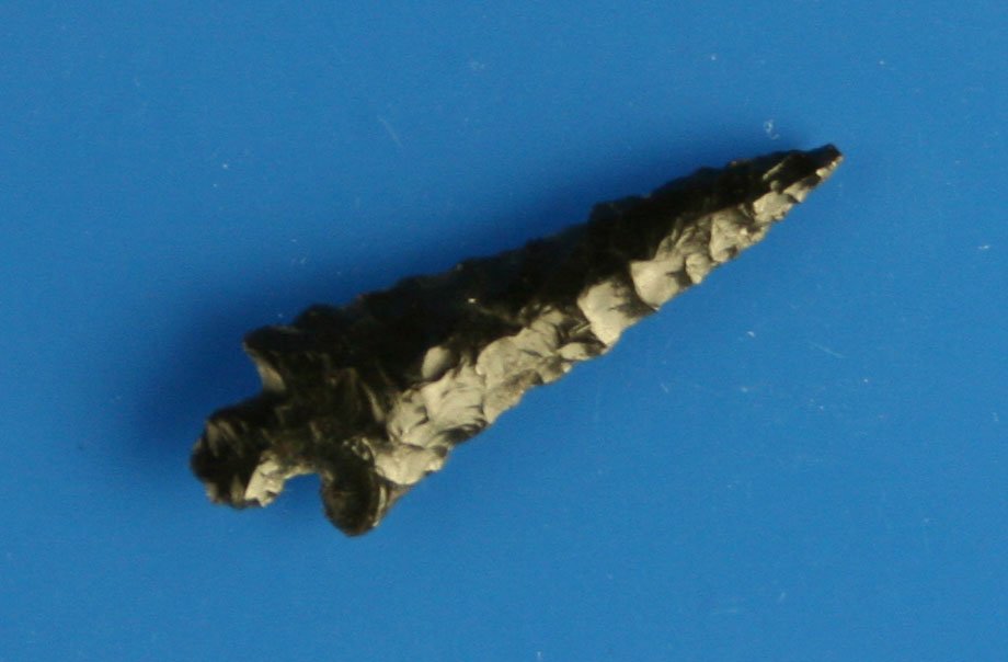 1 5/16" Rose Springs: Obsidian example from WA/OR. Nice!